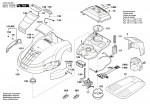 Bosch 3 600 HA2 300 Indego 1000 Connect Autonomous Lawnmower 230 V / Eu Spare Parts